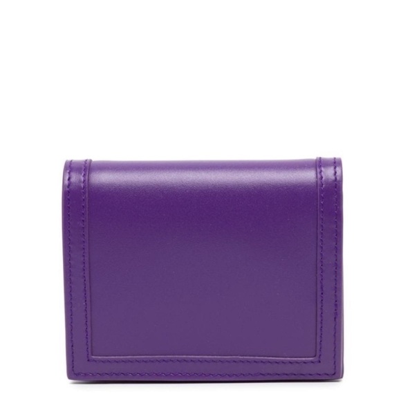 Versace Greca goddess logo monogram calf leather compact wallet NEW - Picture 2 of 10